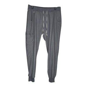 Figs Scrub Pants Women's Medium Graphite Zamora Joggers Technical Collection